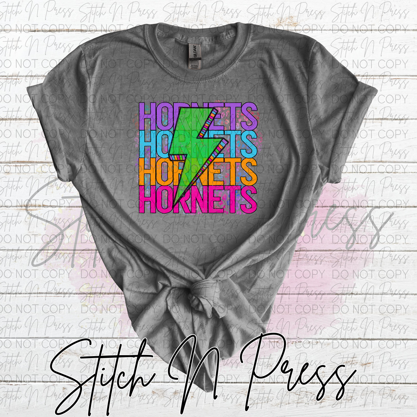 Colorful Hornet Lighting Bolt