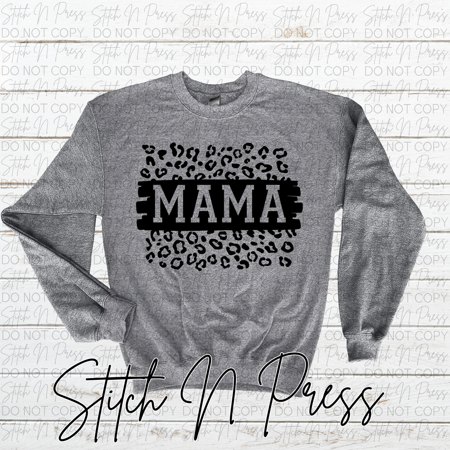 Leopard Mama- Shirt