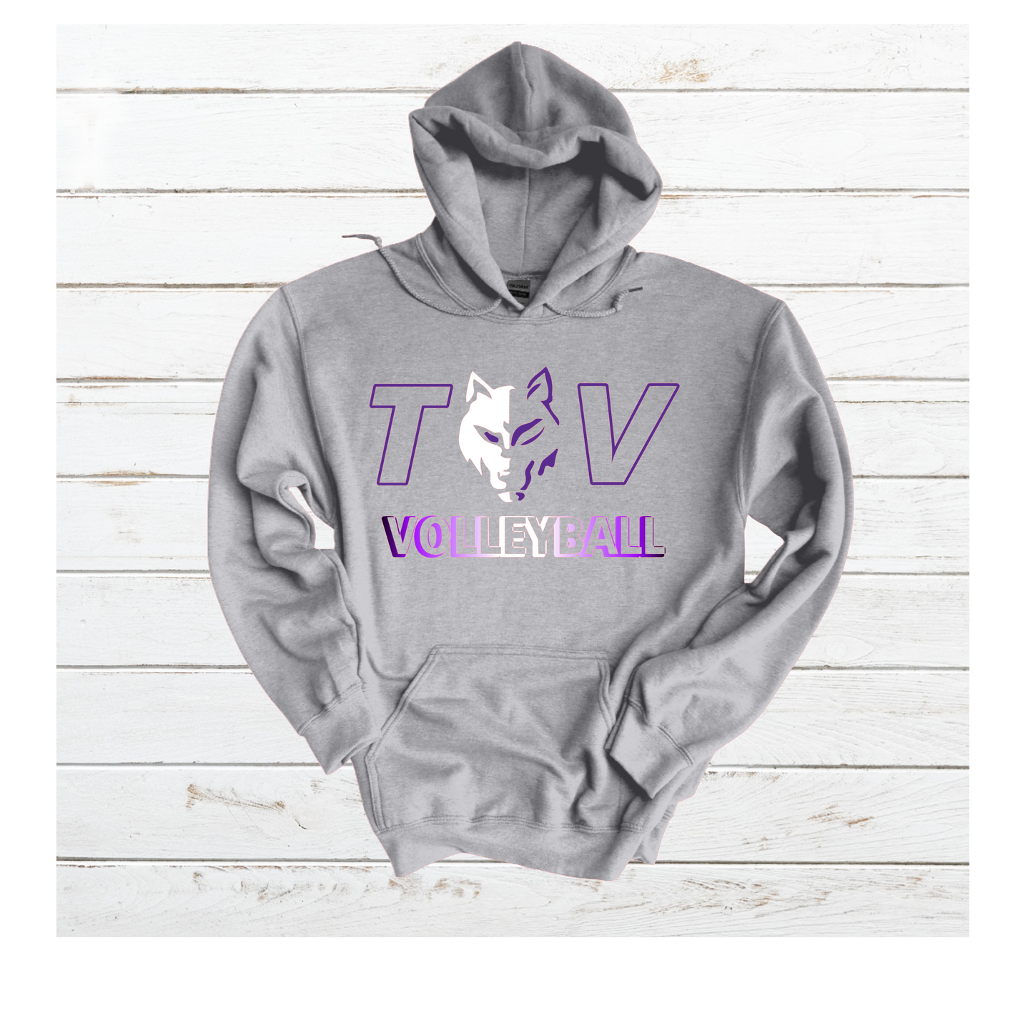 Hoodie - TOV -Volleyball