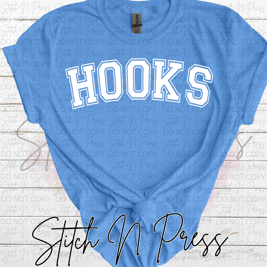 Hooks CURVED WHITE
