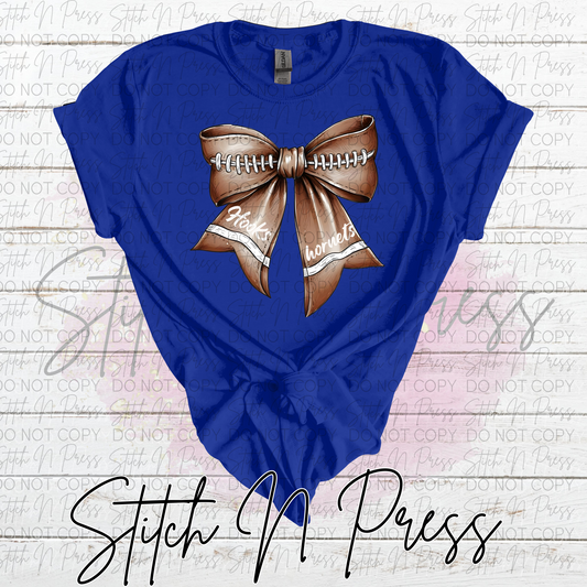 Hornet Football Bow