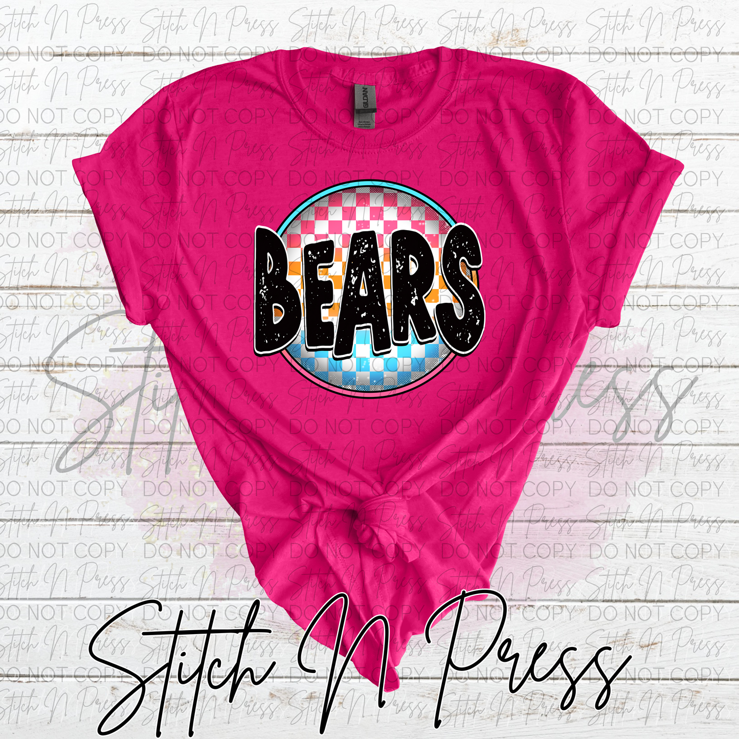 Bears Checkered