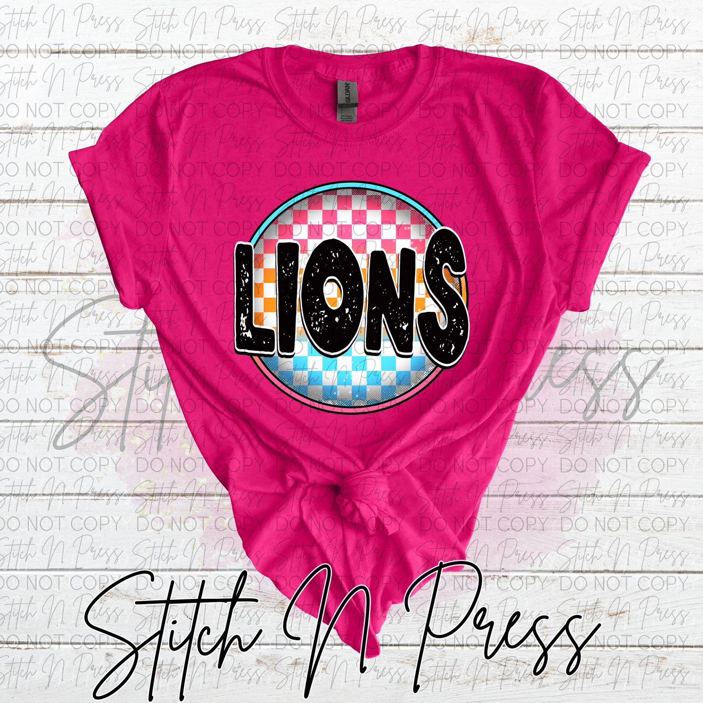 Lions Checkered