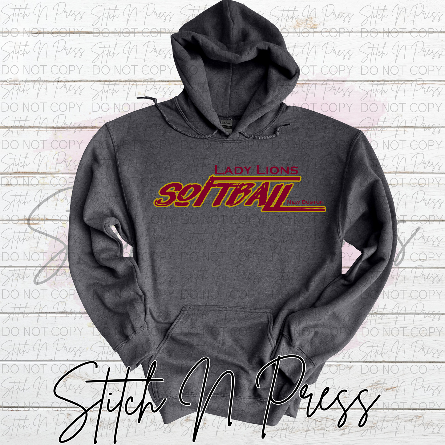 Hoodie Lady Lions Softball
