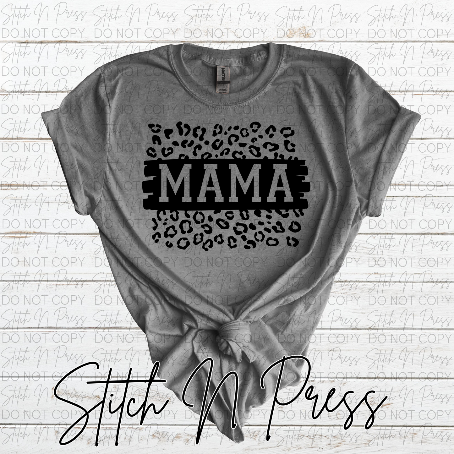 Leopard Mama- Shirt