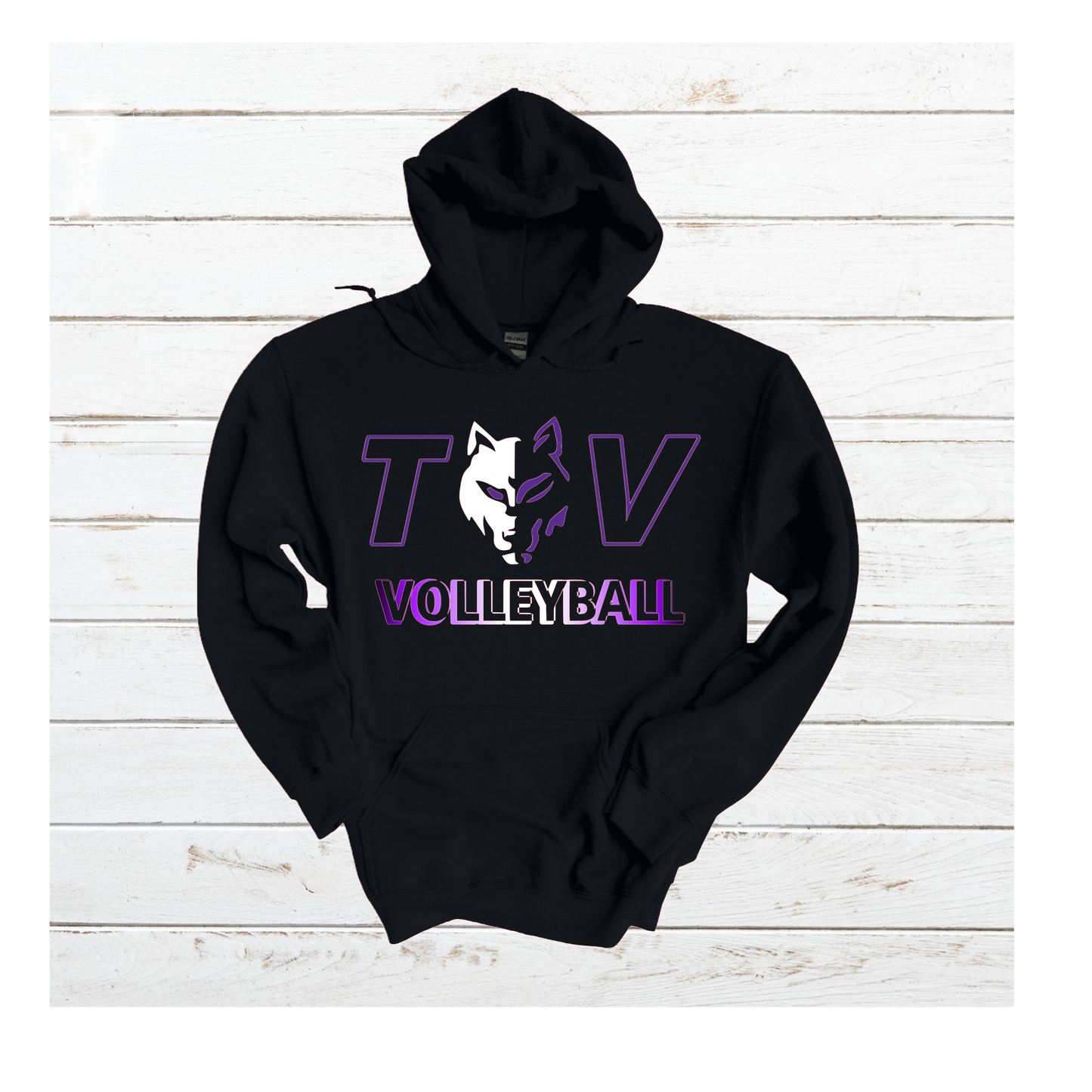 Hoodie - TOV -Volleyball