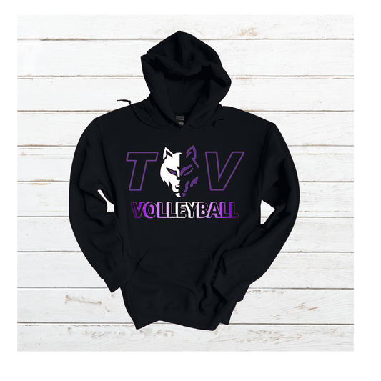Hoodie - TOV -Volleyball