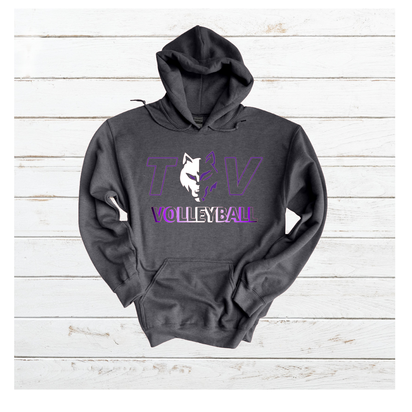 Hoodie - TOV -Volleyball